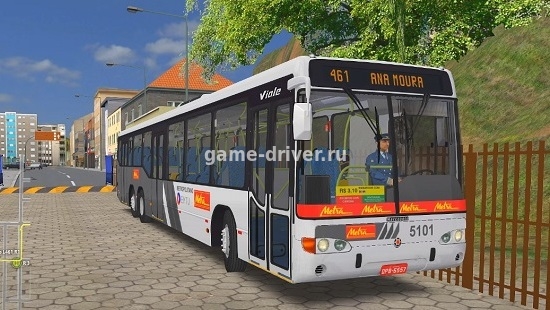 omsi 2 mod автобус Marcopolo Viale L94UB 6X2 для омси 2