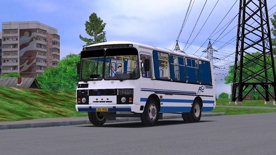omsi 2 mod автобус ПАЗ-3205 07 для омси 2 beta