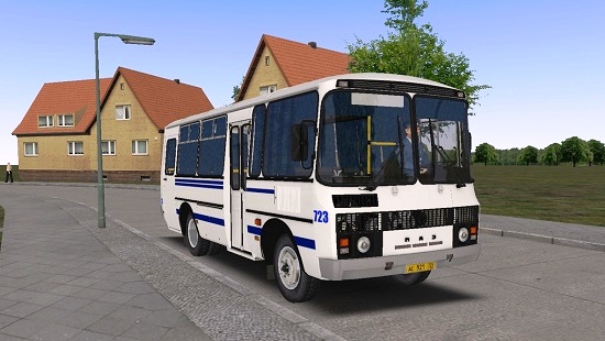 omsi 2 mod автобус ПАЗ 32053 Remake для омси 2