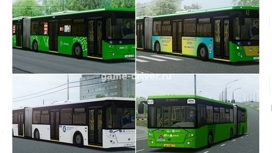 omsi 2 mod Перекраски для автобуса ЛиАЗ 6213.65 (2017) для омси 2