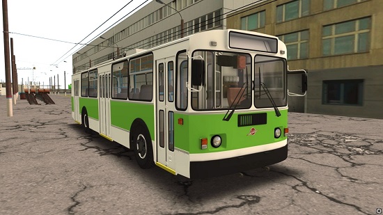 omsi 2 mod троллейбус ЗиУ-682Г-012 для Омси 2