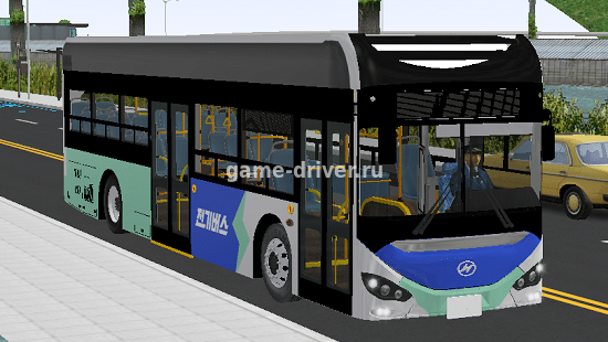 автобус Higer Azure Korea spec для omsi 2