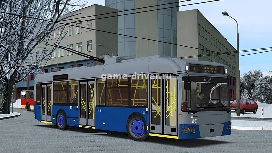 omsi 2 mod БКМ 321(троллейбус 191 г. Калуга) для омси 2