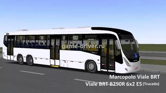omsi 2 mod bus Marcopolo Viale BRT - Volvo B290R 6x2 для омси 2