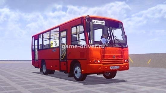 PBS mod автобус ПАЗ-320402-05 для Протон Бас Симулятор v2.0