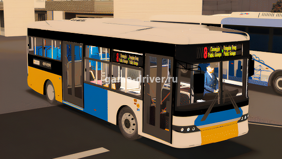 омси 2 мод buses BYD E BUS South Korea Version (BYD B Serise) v1.01 для omsi 2