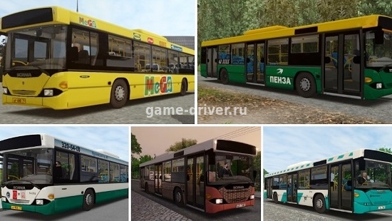 омси 2 мод автобус Scania Omnicity ( Citywide ) для omsi 2