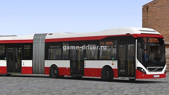 омси 2 мод buses Volvo 7900 S3D ModPack (HafenCity DLC) omsi 2
