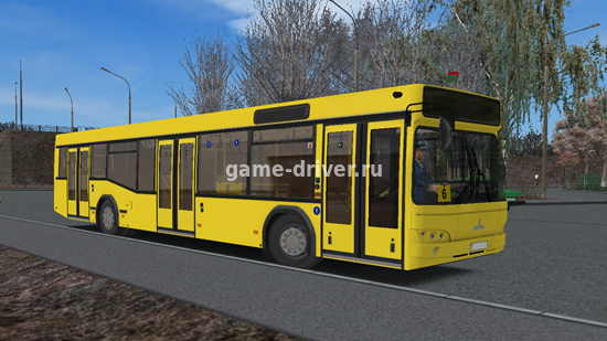 omsi 2 mod автобус МАЗ-103.465 ТОО Рост для омси 2