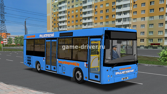 omsi 2 mod автобус МАЗ-226.063 2018 для омси 2