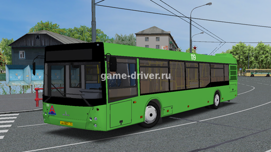 омси 2 мод автобус МАЗ 203.065 2011 omsi 2