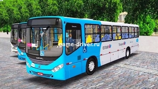 омси 2 мод автобус COMIL SVELTO 2012 VOLVO B270F PADRÃO TRANSCOL для OMSI 2