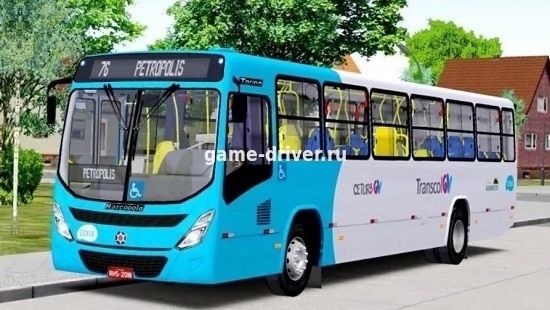 омси 2 мод bus TORINO 2014 MB OF-1721 BlueTec5 для omsi 2