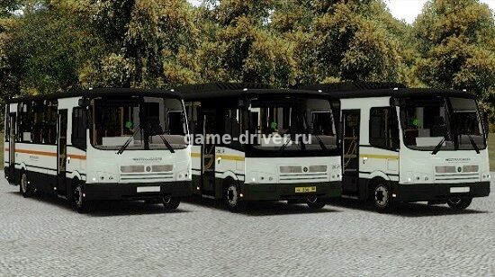 omsi 2 mod автобус ПАЗ 320412-05 Мострансавто для омси 2