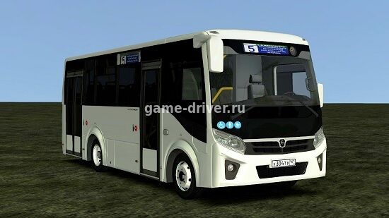 omsi 2 mod Русский автобус ПАЗ 320435-04 Vector NEXT для омси 2