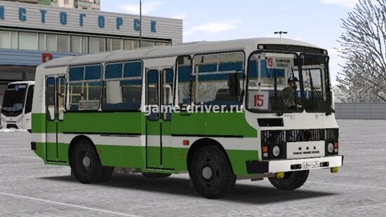 omsi 2 mod Русский автобус ПАЗ 32051 v.08.11.25 для омси 2