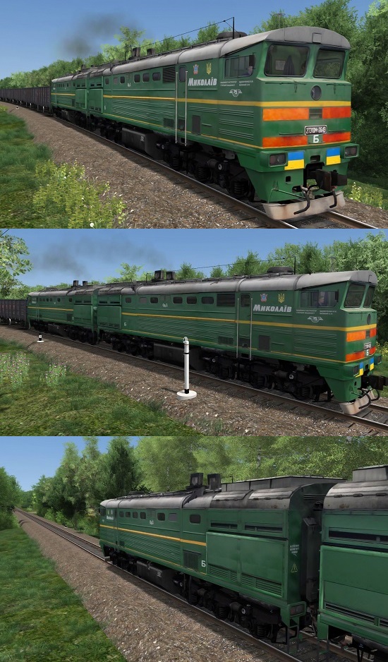 2ТЭ10М 2649 тепловоз для Train Simulator 2015