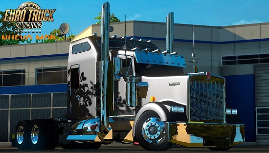 Kenworth W900L для Euro Truck Simulator 2 1.20