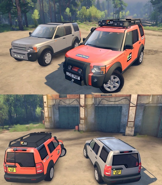 Land rover Discovery 3 Pack для Spin Tires 13.04.15