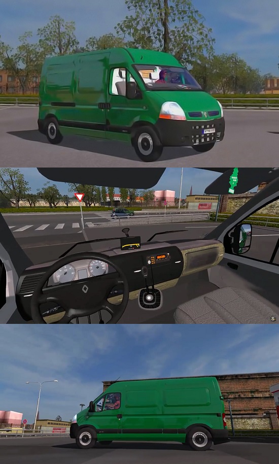 Renault Master L2H2 для Euro Truck Simulator 2 v1.19