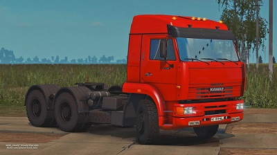 Камаз 6460 v1.0 для Euro Truck Simulator 2 1.19