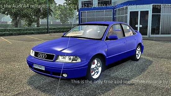 Audi A4 v1.0 для Euro Truck Simulator 2 1.23