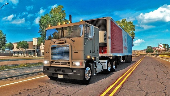 Freightliner FLB Update для American Truck Simulator