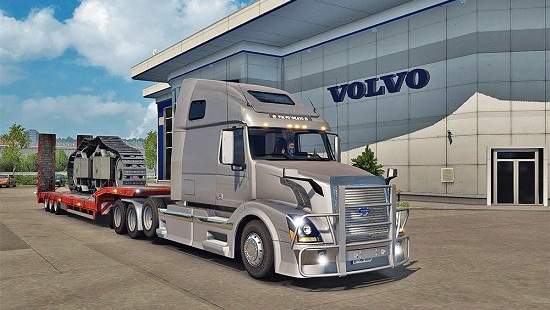 Volvo VNL 670 v 1.4 by Aradeth для Euro Truck Simulator 2 1.23