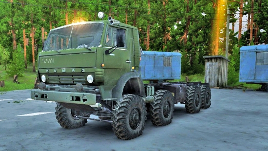 КамАЗ-6350 Мустанг v2 для Spin Tires 03.03.16