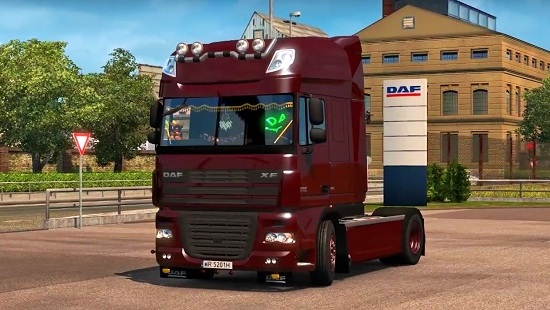 Daf XF 105 SCS Reworked by SzpinduŚ_PL для Euro Truck Simulator 2 1.23