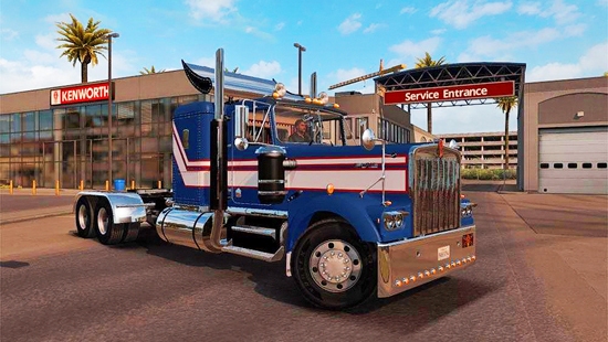 Kenworth W900a Fix для American Truck Simulator 1.2