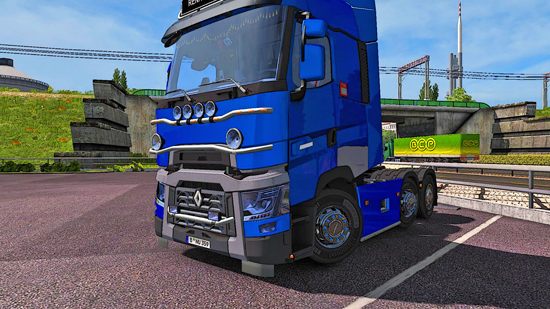 Renault T + DLC v5.0 для Euro Truck Simulator 2 v1.23