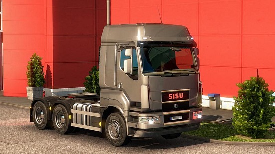 SISU R500, C500 and C600 1.1.7 для Euro Truck Simulator 2 1.23