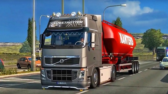 Volvo 2009 by Morganxmodz для Euro Truck Simulator 2 1.24