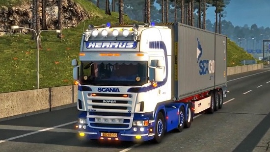 Scania R500 Hermus для ETS 2 1.24