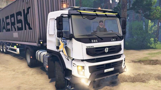 Volvo FMX400 v19.08.16 для Spin Tires 03.03.16
