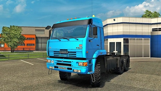 Камаз 5460 (6x6) для Euro Truck Simulator 2 1.24