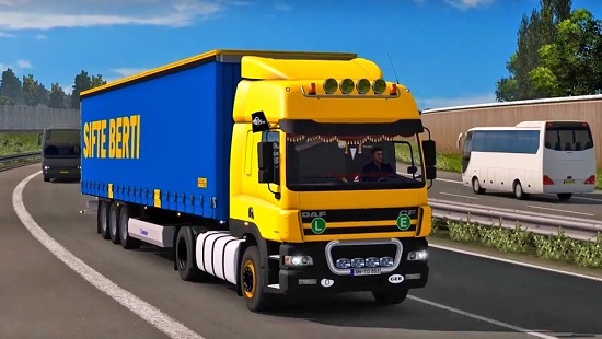 DAF CF 85 v1.8 для Euro Truck Simulator 2 1.25