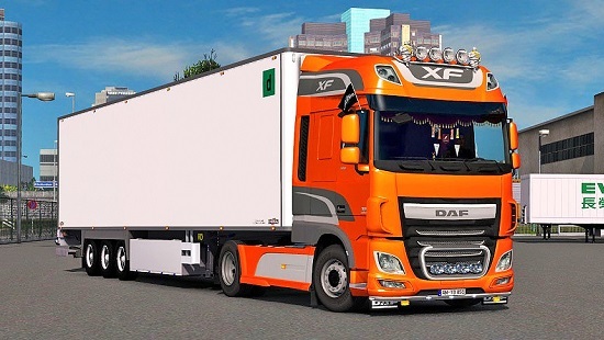 DAF XF Reworked v1.1 для Euro Truck Simulator 2 1.25