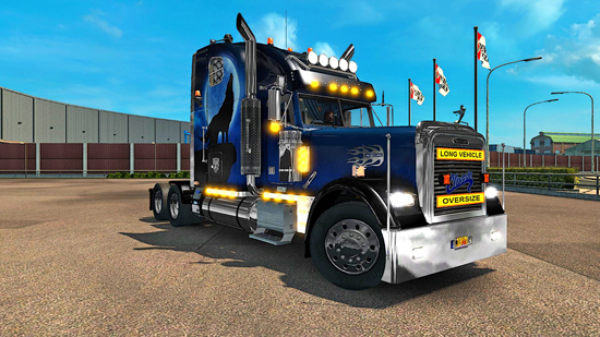 Freightliner Classic XL Custom V2.0 для ETS 2 1.25