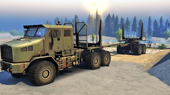 Oshkosh Het M1070 Global v28.09.16 для Spin Tires 03.03.16