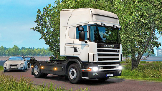 Scania 4 series addon for RJL Scanias ETS2 v1.25