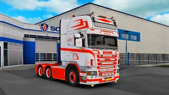 Scania Jesper Hansen для Euro Truck Simulator 2 1.25