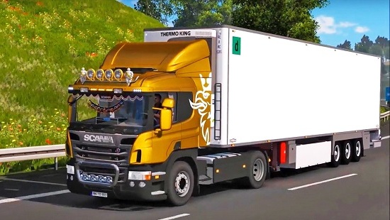 Scania P340 для Euro Truck Simulator 2 1.25