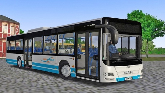 Перекраска Regio-Express MAN Lion's City A21 OMSI2