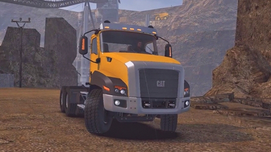CAT 660 v1.0 для Euro Truck Simulator 2 1.25