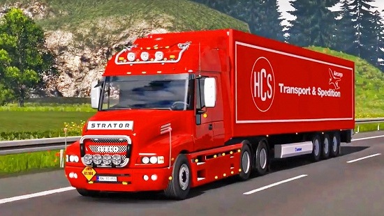 Iveco Strator v3.0 для Euro Truck Simulator 2 1.25