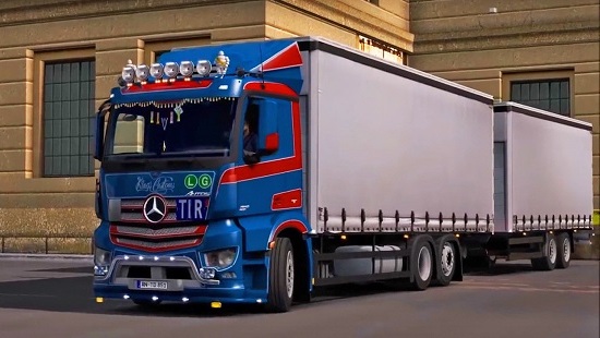 Mercedes-Benz Antos 12 для ETS 2 1.25