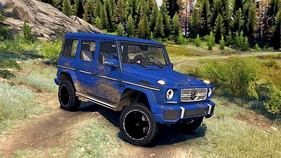 Mercedes G-65 Gelandewagen v2 для Spin Tires 03.03.16