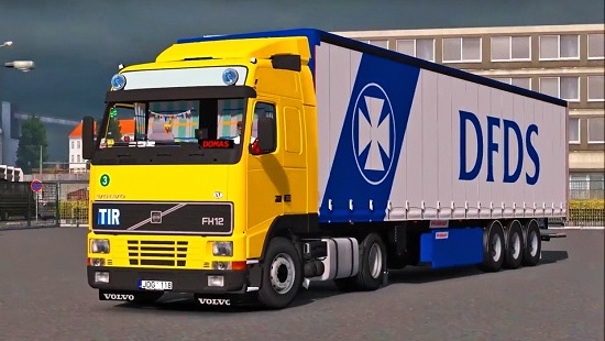Volvo FH12 380 для Euro Truck Simulator 2 1.25